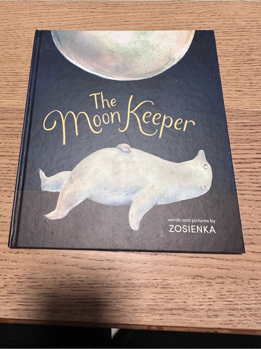 Zosienka The Moon Keeper Wall Art Print - Blue